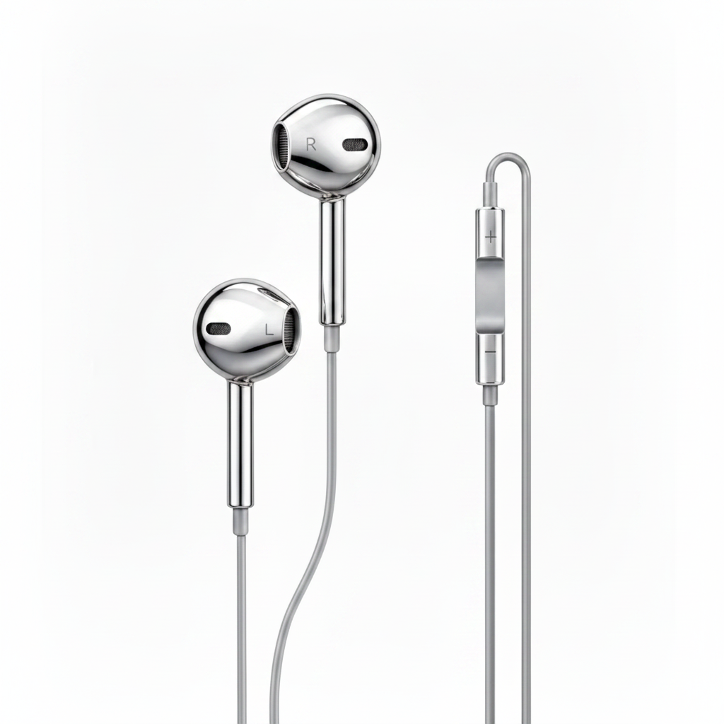 SilverWave™ Chrome In-Ear Kopfhörer - Original